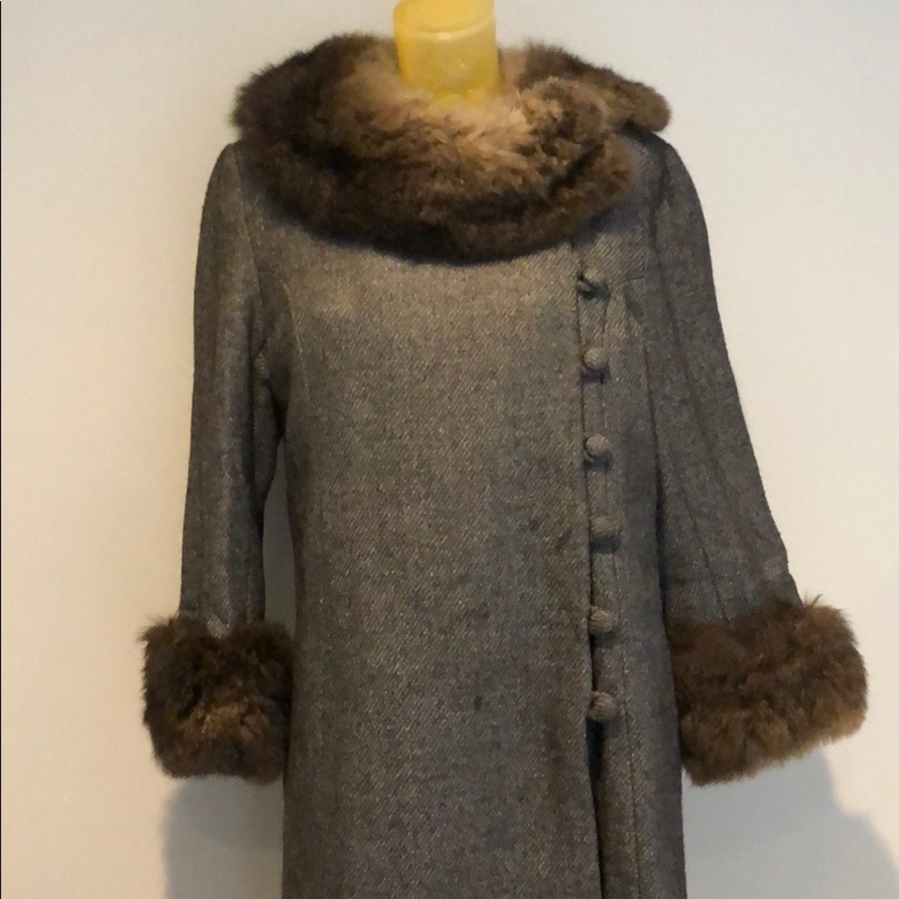 VINTAGE WOOL COAT L